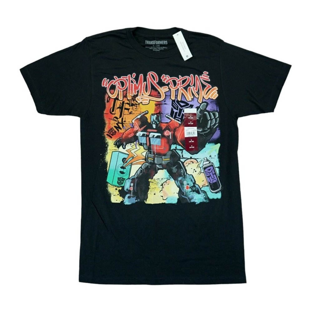 NWT Transformers‎  Optimus Prime T Shirt For Men Size Small S
